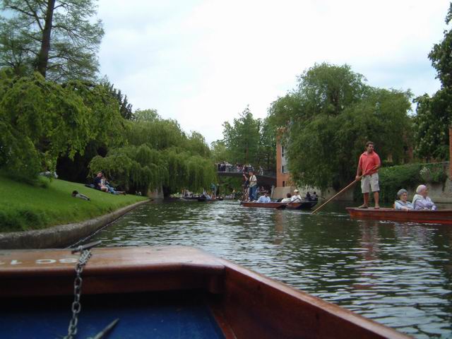 Punting - At Trinity Hall