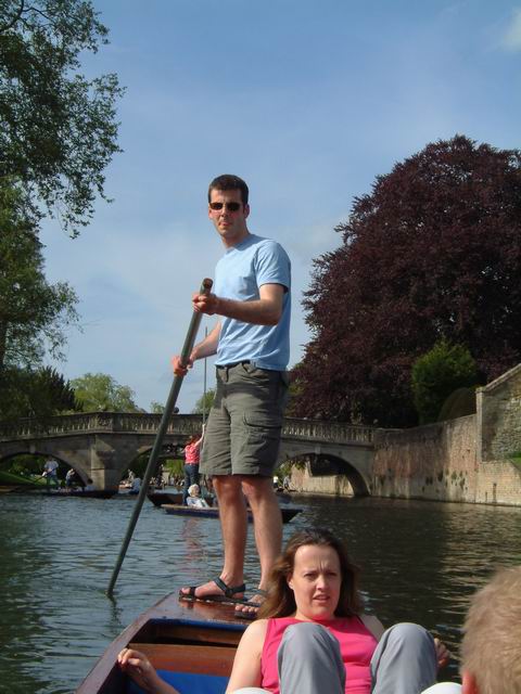 Punting - Andrew and Ella