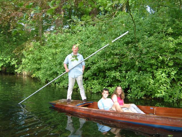 Punting - Bernard, Andrew, Ella