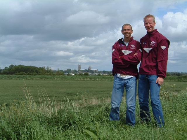 Maxime & Konrad near Ely