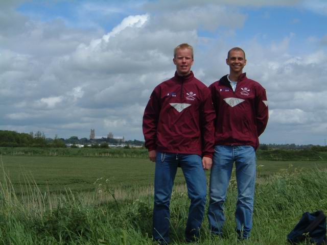 Maxime & Konrad near Ely