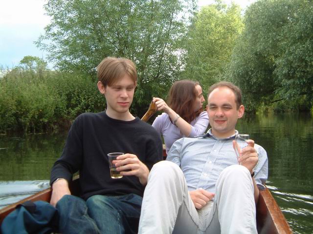 Patrick, Liz and Malte