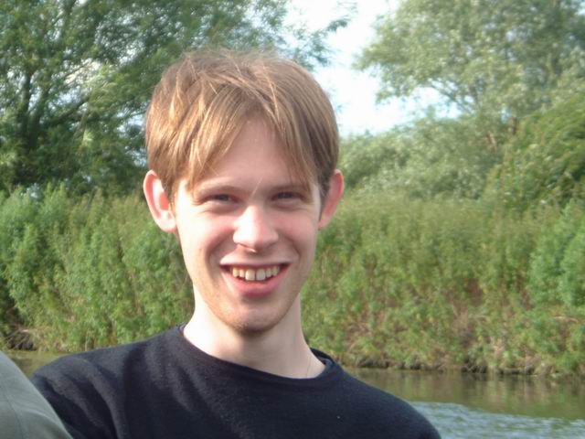 Patrick on the punting trip